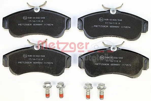 Brake Pad Set, disc brake (1170574)