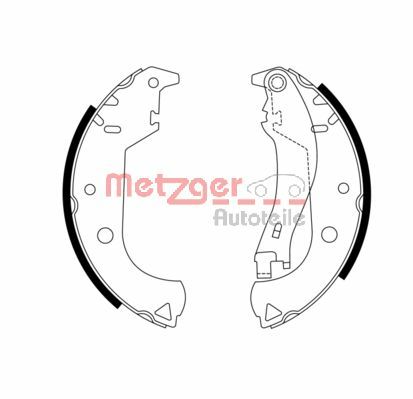 Brake Shoe Set (MG 964)