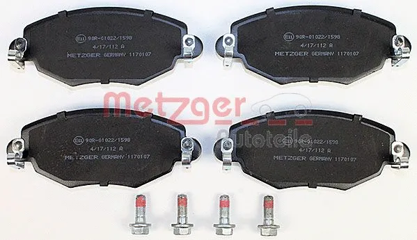 Brake Pad Set, disc brake (1170107)