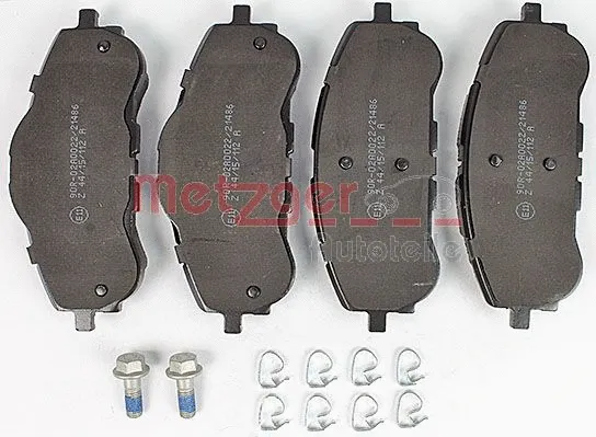 Brake Pad Set, disc brake (1170795)