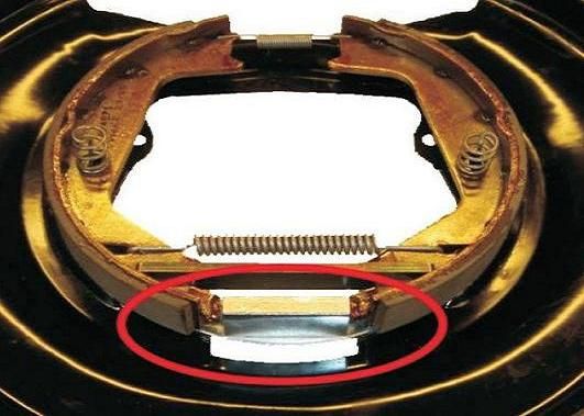 Accessory Kit, parking brake shoes