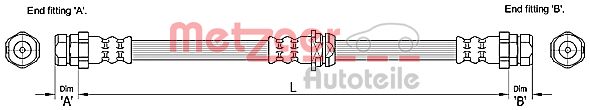 Brake Hose (4110248)