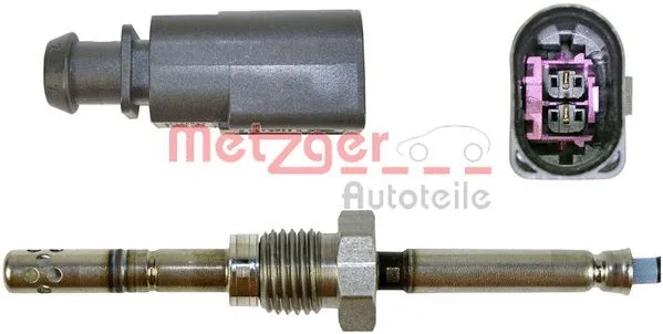 Sensor, exhaust gas temperature
