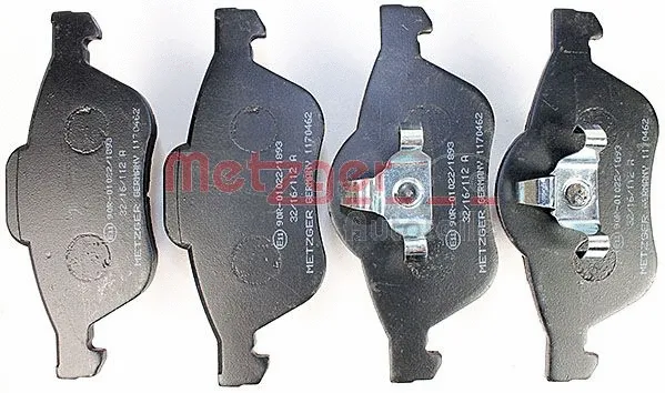 Brake Pad Set, disc brake (1170462)