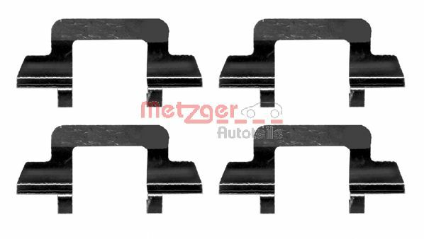 Accessory Kit, disc brake pad (109-1243)