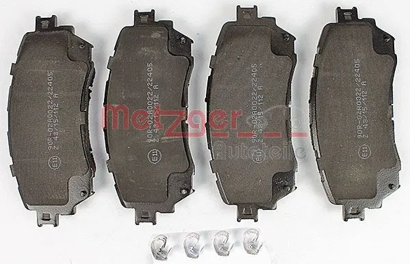 Brake Pad Set, disc brake (1170811)