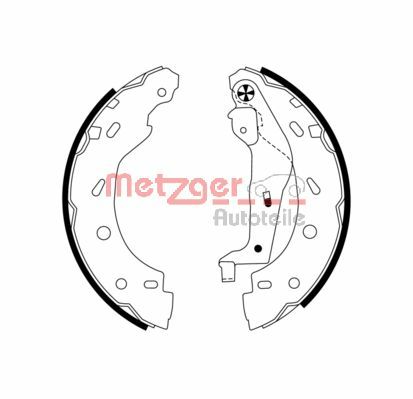 Brake Shoe Set (MG 785)