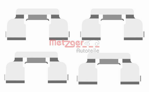 Accessory Kit, disc brake pad (109-1698)