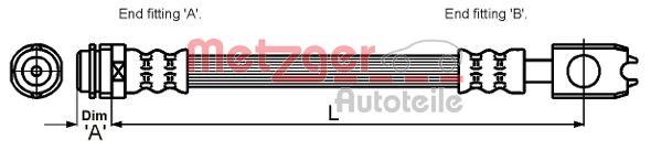 Brake Hose (4116210)