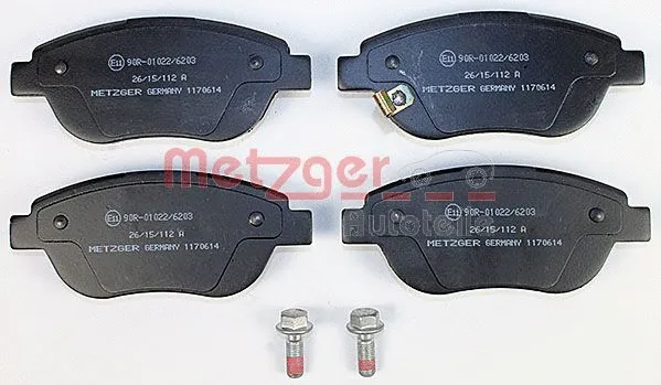 Brake Pad Set, disc brake (1170614)