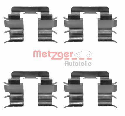 Accessory Kit, disc brake pad (109-1272)