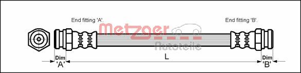 Brake Hose (4114729)