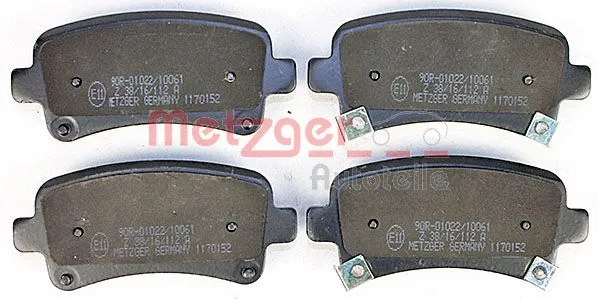 Brake Pad Set, disc brake (1170152)