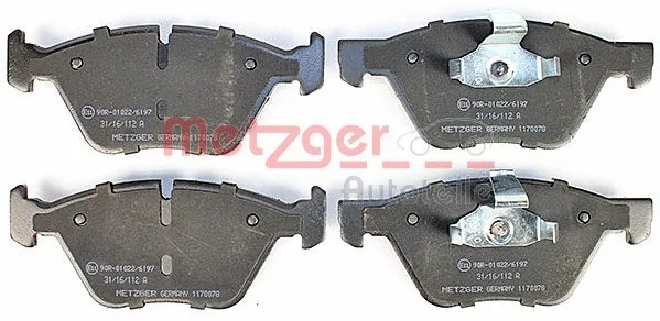 Brake Pad Set, disc brake (1170078)