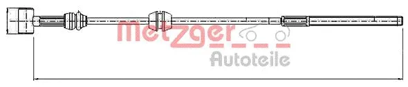 Cable Pull, parking brake (11.5760)