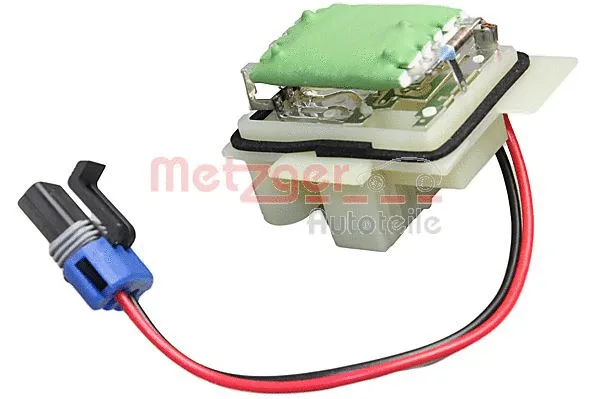 Resistor, interior blower