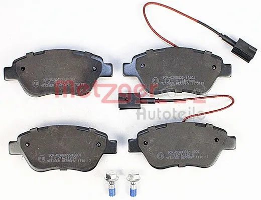 Brake Pad Set, disc brake (1170117)