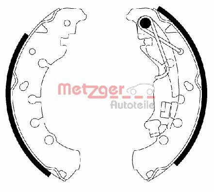 Brake Shoe Set (MG 200)