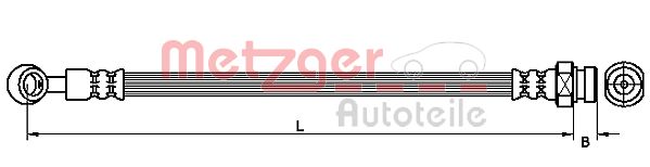 Brake Hose (4111030)