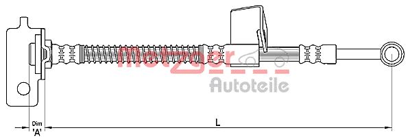 Brake Hose (4110136)