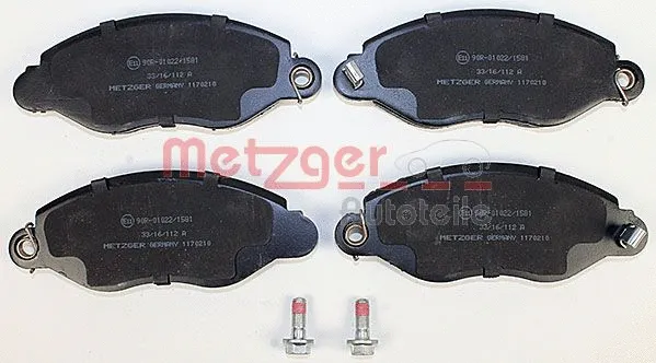 Brake Pad Set, disc brake (1170210)