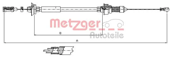 Accelerator Cable (1173.7)