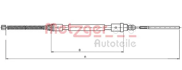 Cable Pull, parking brake (10.6220)