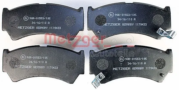 Brake Pad Set, disc brake (1170433)