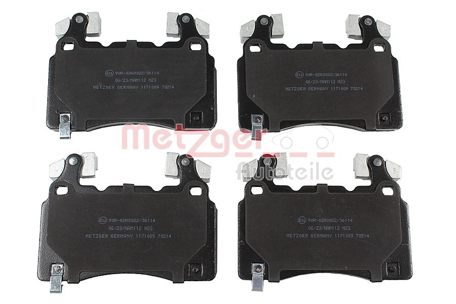 Brake Pad Set, disc brake (1171009)