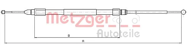 Cable Pull, parking brake (10.4159)