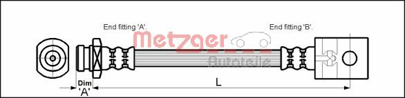 Brake Hose (4112525)