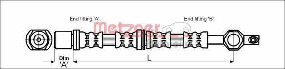 Brake Hose (4113666)