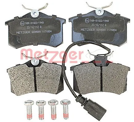 Brake Pad Set, disc brake (1170054)