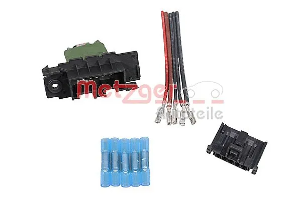 Resistor, interior blower