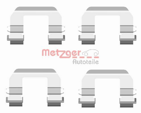 Accessory Kit, disc brake pad (109-1693)