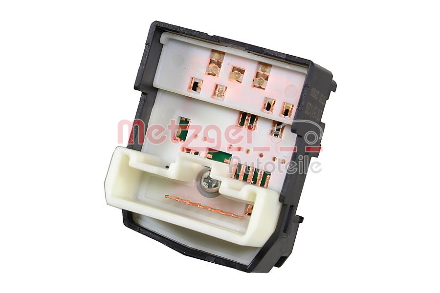 Switch, exterior rearview mirror adjustment