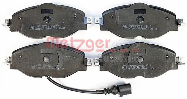 Brake Pad Set, disc brake (1170411)