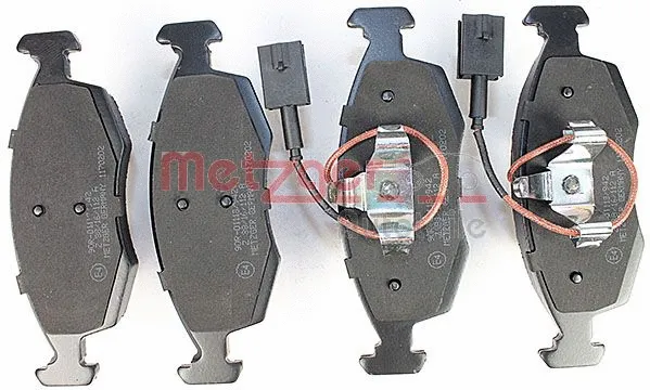 Brake Pad Set, disc brake (1170202)