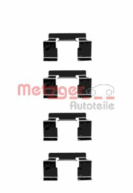 Accessory Kit, disc brake pad (109-1235)