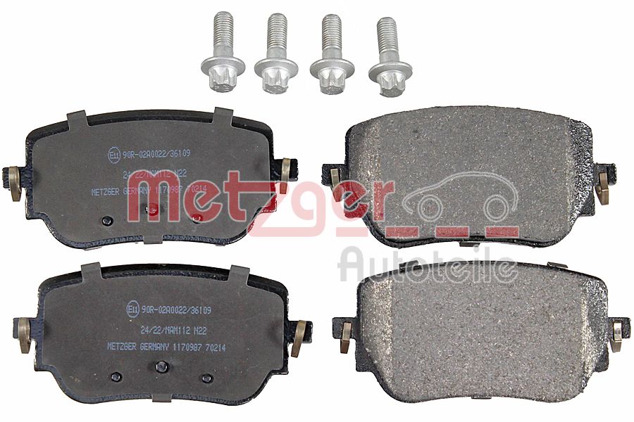 Brake Pad Set, disc brake (1170987)