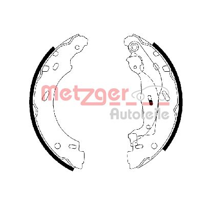 Brake Shoe Set (MG 112)