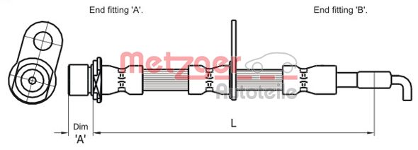 Brake Hose (4110009)
