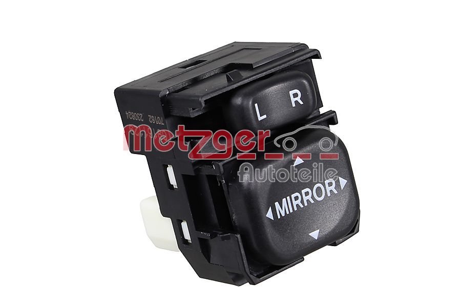 Switch, exterior rearview mirror adjustment (09161129)