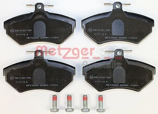 Brake Pad Set, disc brake (1170214)