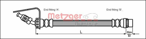 Brake Hose (4114761)