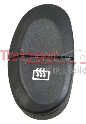 Switch, rear window heating