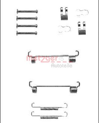Accessory Kit, parking brake shoes (105-0851)