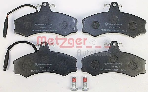 Brake Pad Set, disc brake (1170512)