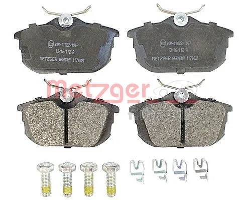 Brake Pad Set, disc brake (1170021)