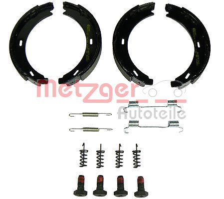 Brake Shoe Set, parking brake (KR 216)